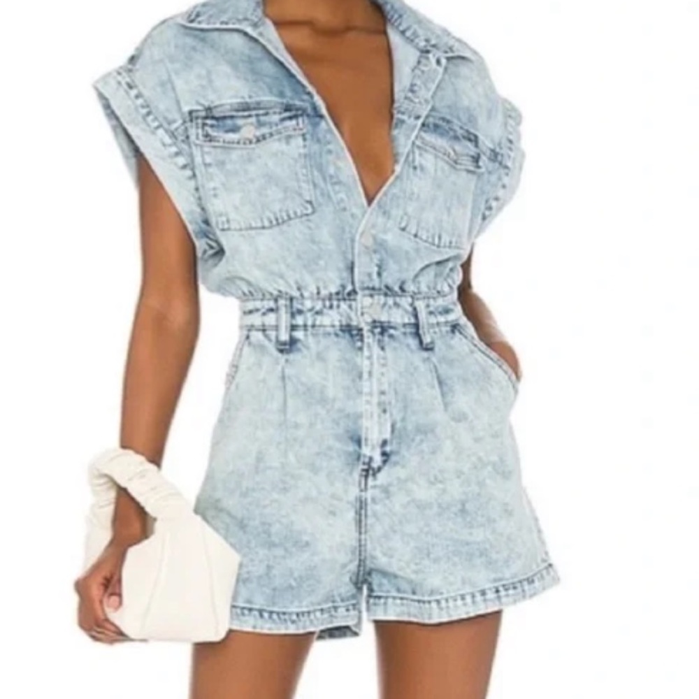 Blank NYC denim romper